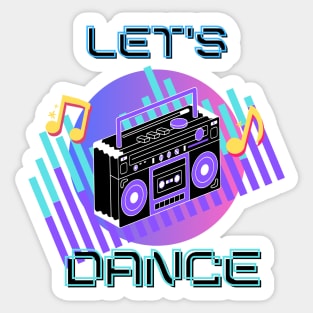 Hiphop music, Let's Dance Sticker